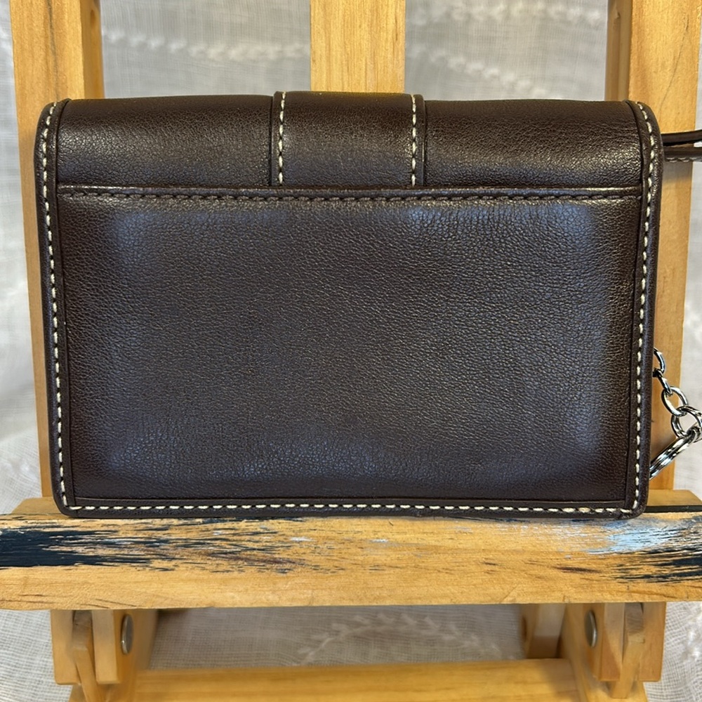 NWOT Coach leather keychain never used classic wallet - Picture 2 of 16